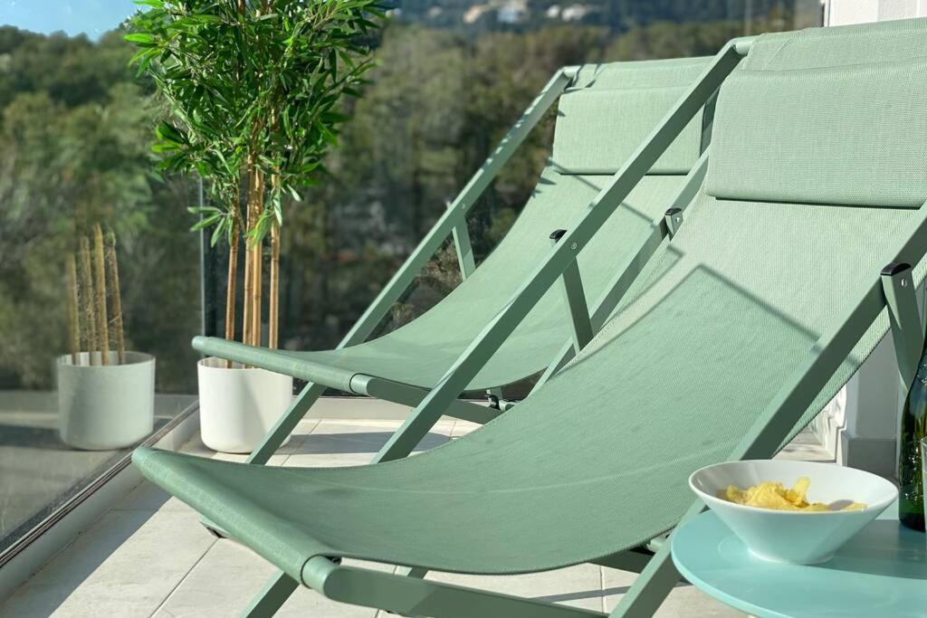 Sea View 6d With Pool In Canamel Appartement